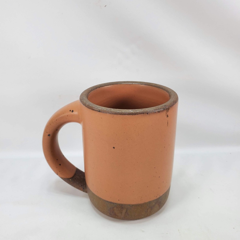 East Fork Pottery Mug Peachy Pink Terracotta Speckled Glazed Stoneware Modern